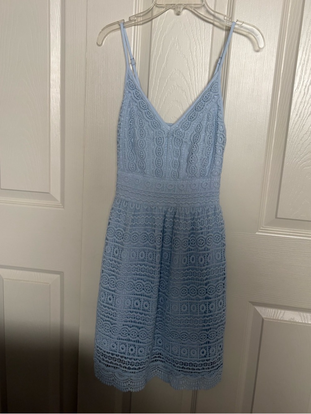 Abercrombie lace fit and flare dress